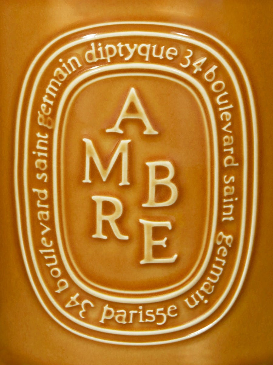 Ambre (Amber) - Large Candle