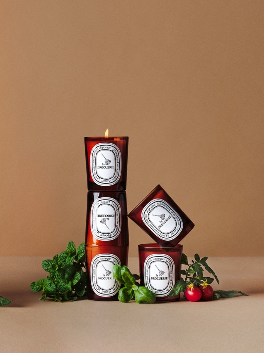 La Droguerie - Odor removing candle with basil