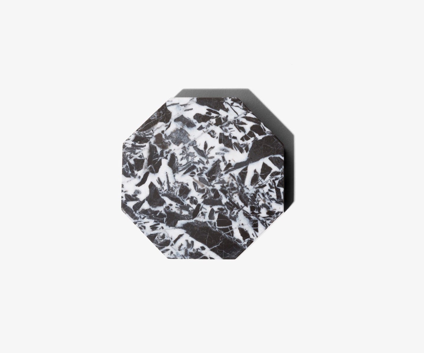 Antique Marble Octagonal Stand - For classic candles