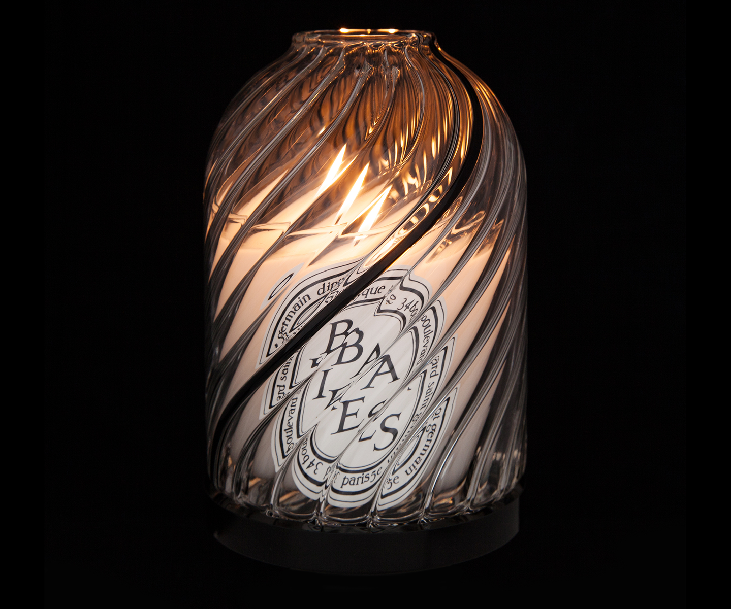 Torsade Candle Holder - For classic candles