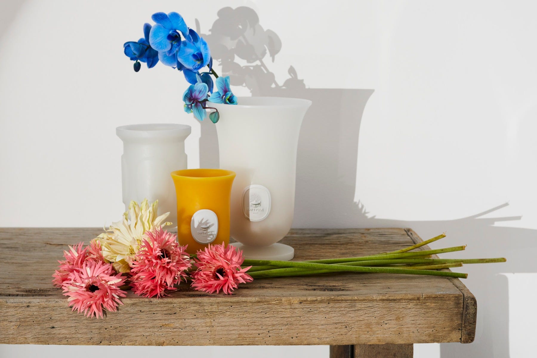 White Medicis Vase - Small