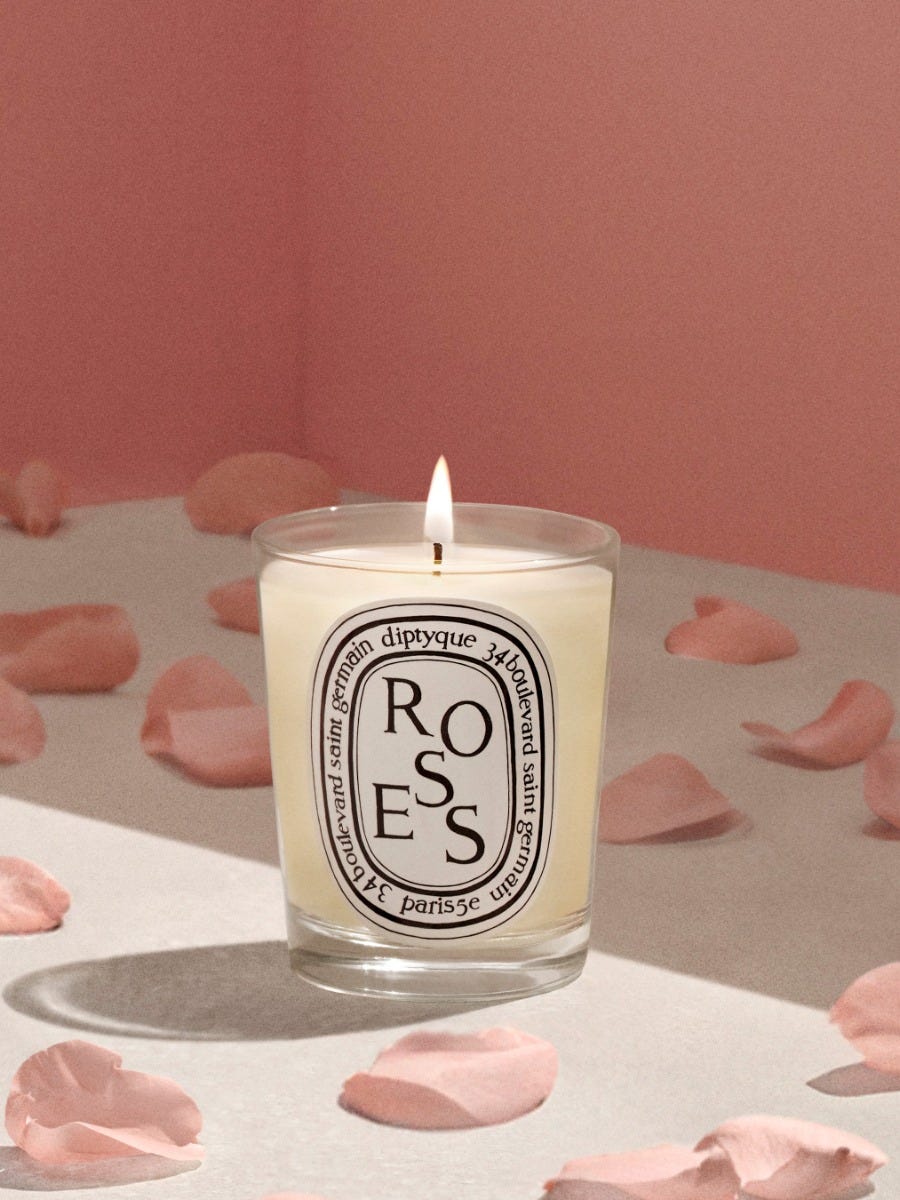 Roses - Classic Candle