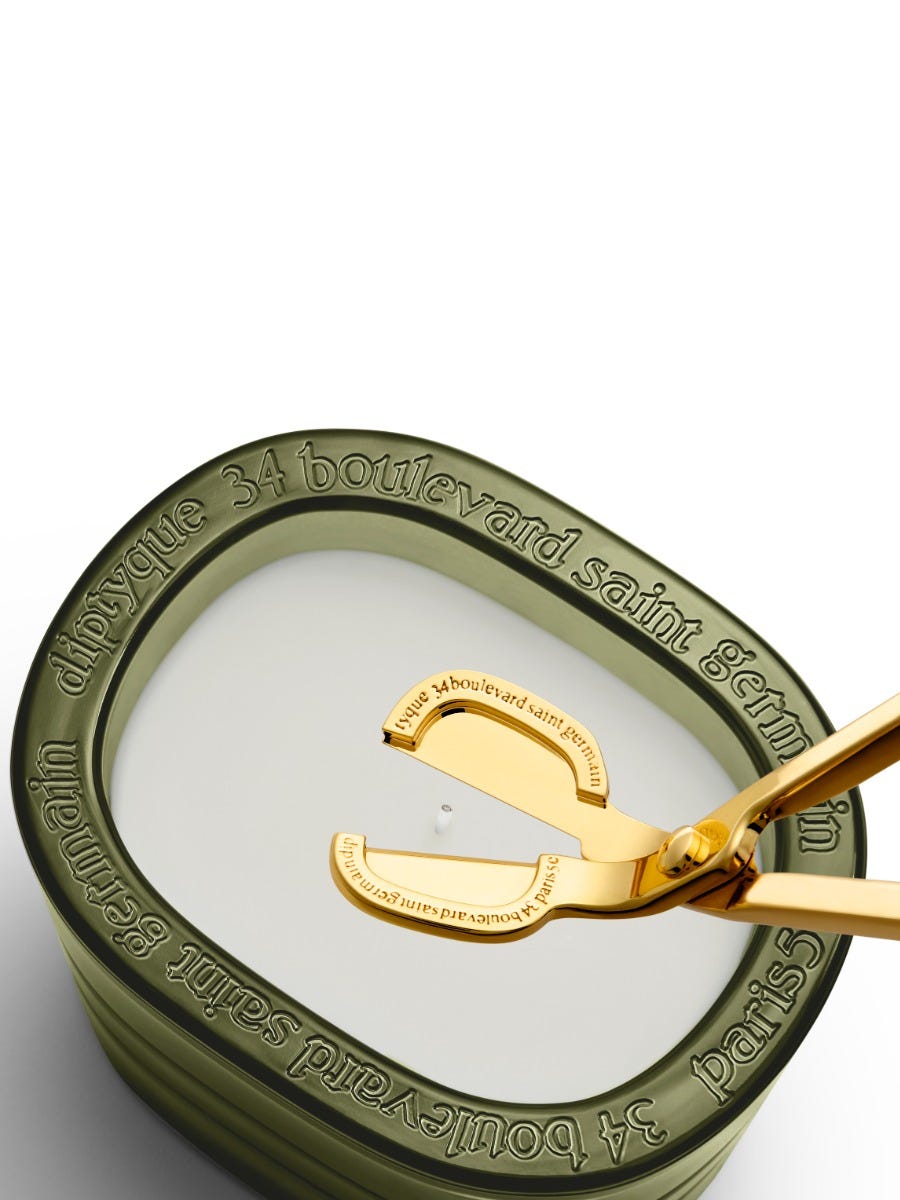 Gold Wick Trimmer - For candles