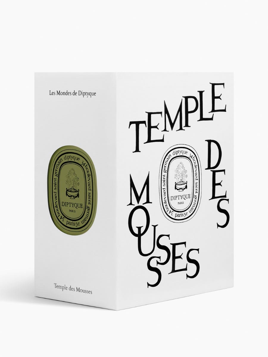 Temple des Mousses (Moss Temple) - Refillable Candle