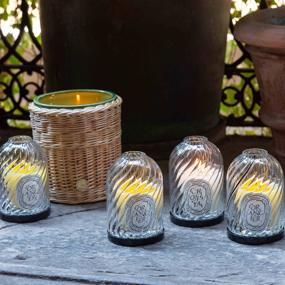 Torsade Candle Holder - For classic candles