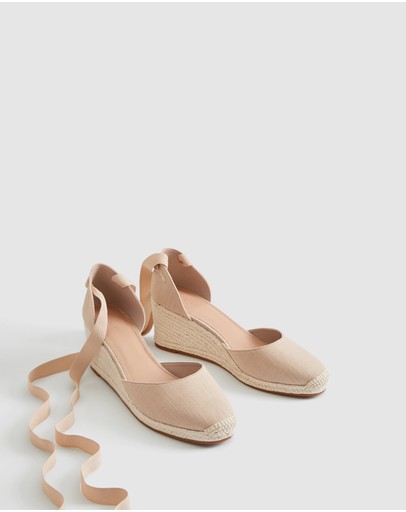 Witchery Tahiti Linen Blend Wedge