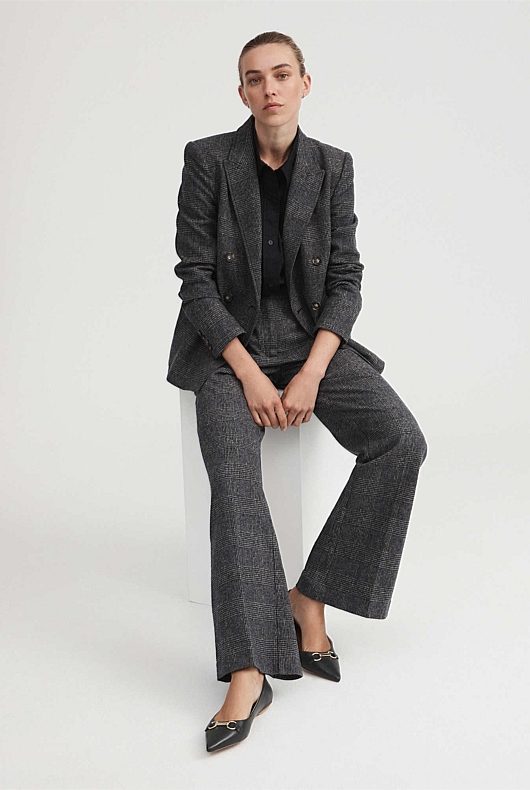 Snaffle Leather Pointed Flat - Teal Green