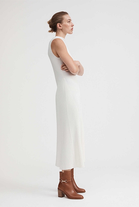 Snaffle Leather 75mm Heeled Boot - Cinnamon