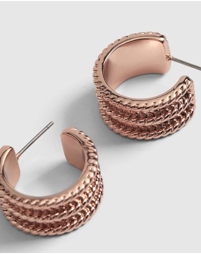 Witchery Over Size Metal Twist Hoops