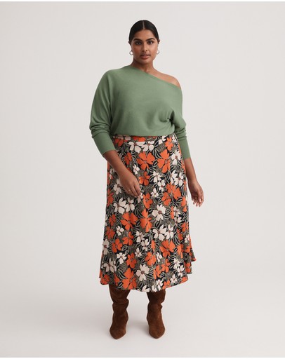 Witchery Asymmetric Knit