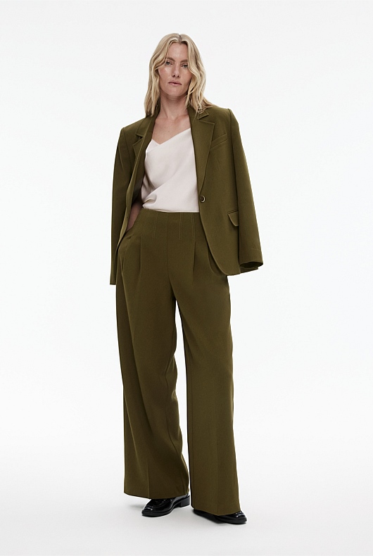 Satin Drape Camisole - Chalk