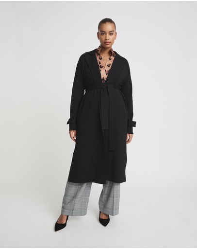 Witchery Knitted Trench