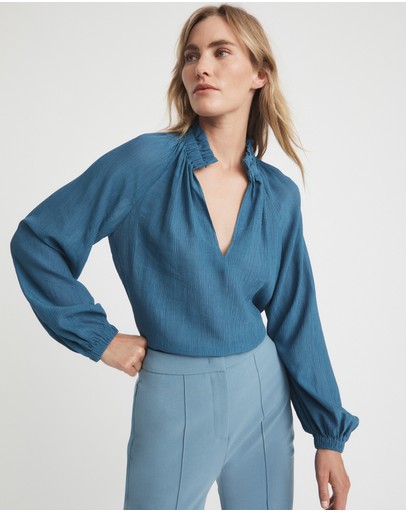 Witchery Gathered Raglan Blouse