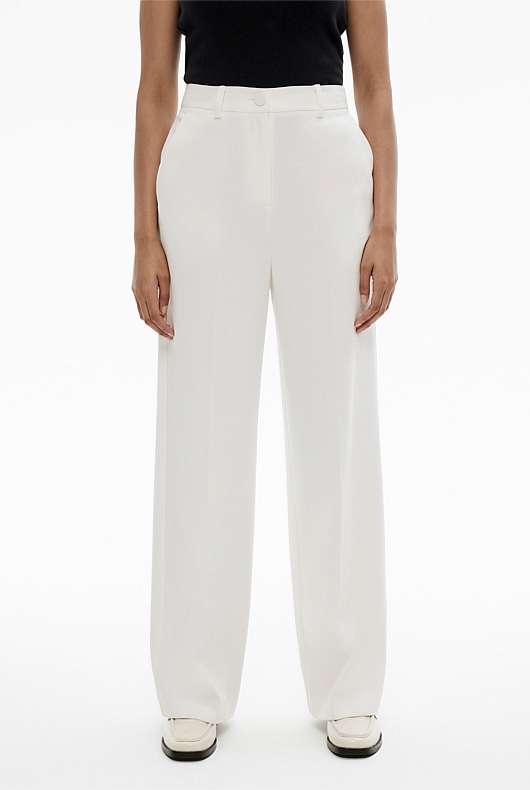 Classic Straight Leg Pant - Marshmallow