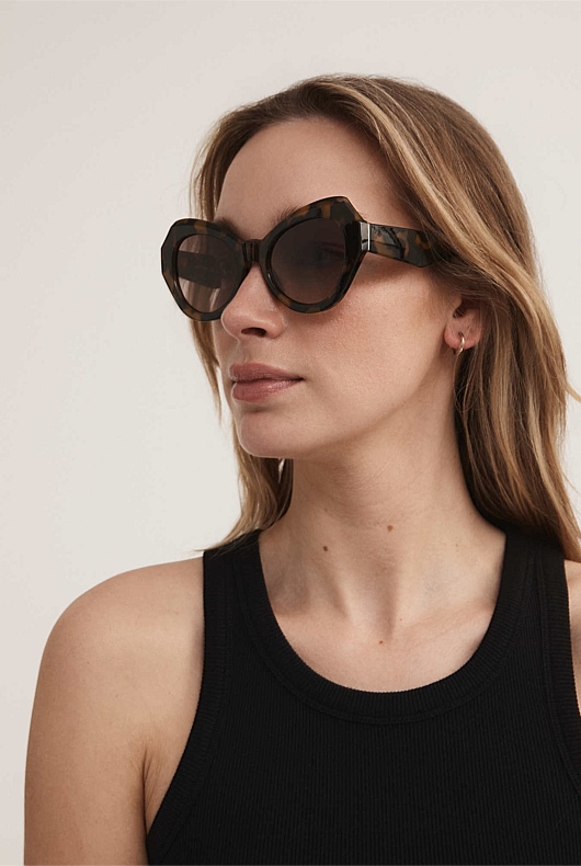 Harlow Sunglasses - Chocolate