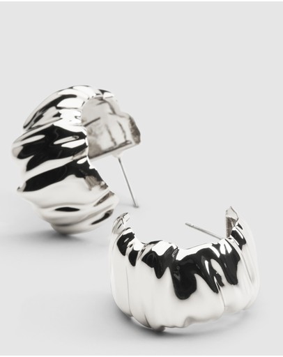 Witchery Textured Metal Hoops