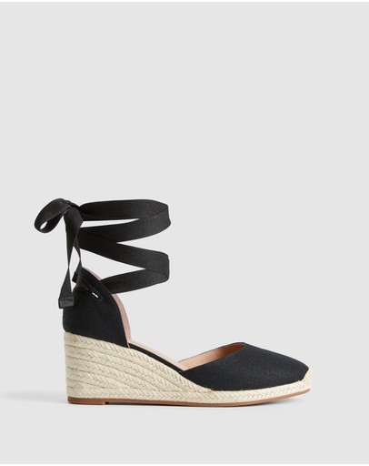 Witchery Tahiti Linen Blend Wedge