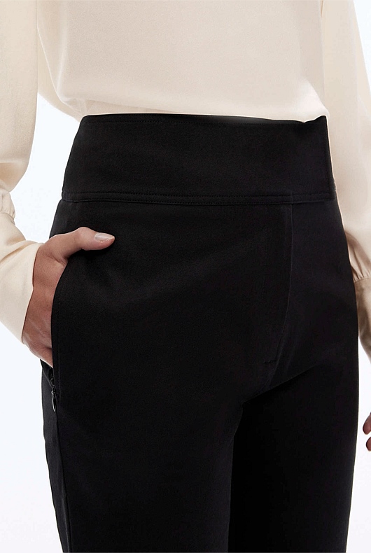 Bi Stretch Tab Pant - Black