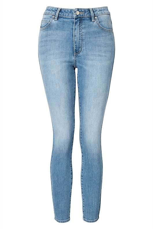 7/8 Skinny Jean - Vintage Wash Denim