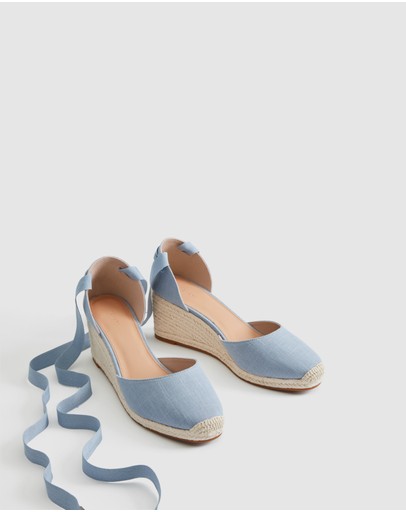 Witchery Tahiti Linen Blend Wedge