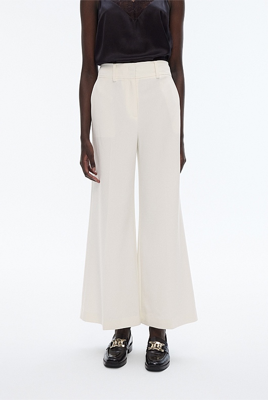 Classic Wide Leg Pant - Marshmallow
