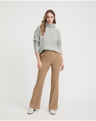 Witchery Textured Roll Neck Knit