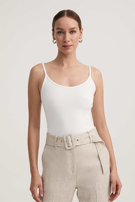 Staple Camisole - White