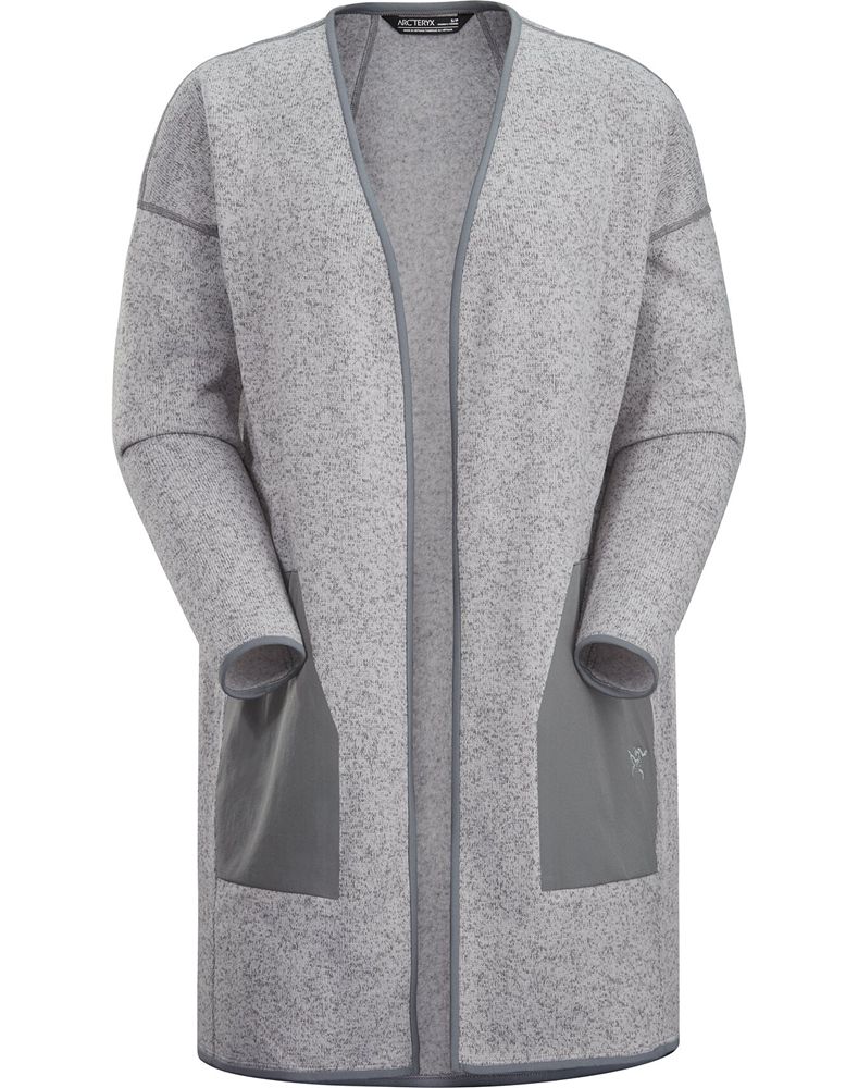 Arc'teryx Extravert Cardigan Womens - Grey