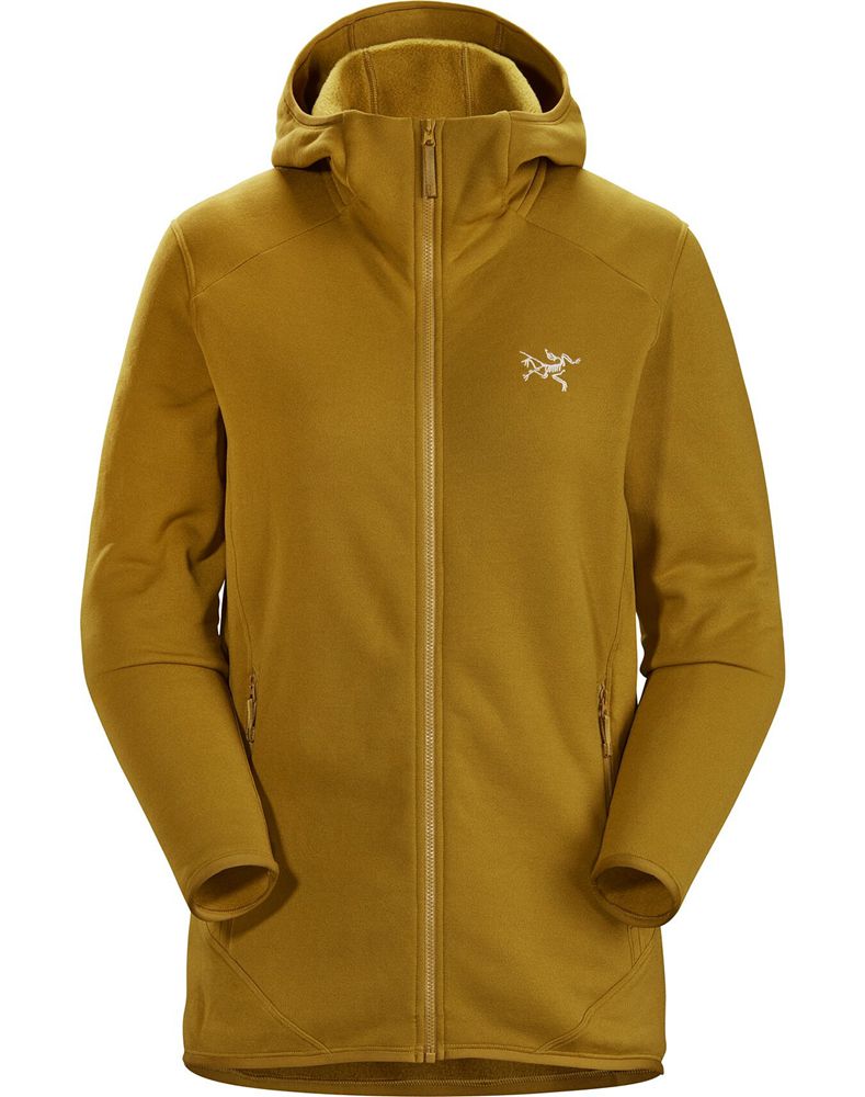 Arc'teryx Kyanite AR Hoodie Womens - Yellow
