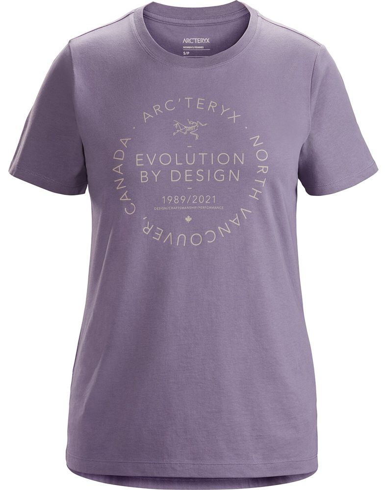 Arc'teryx Return To T-Shirt Womens - Purple