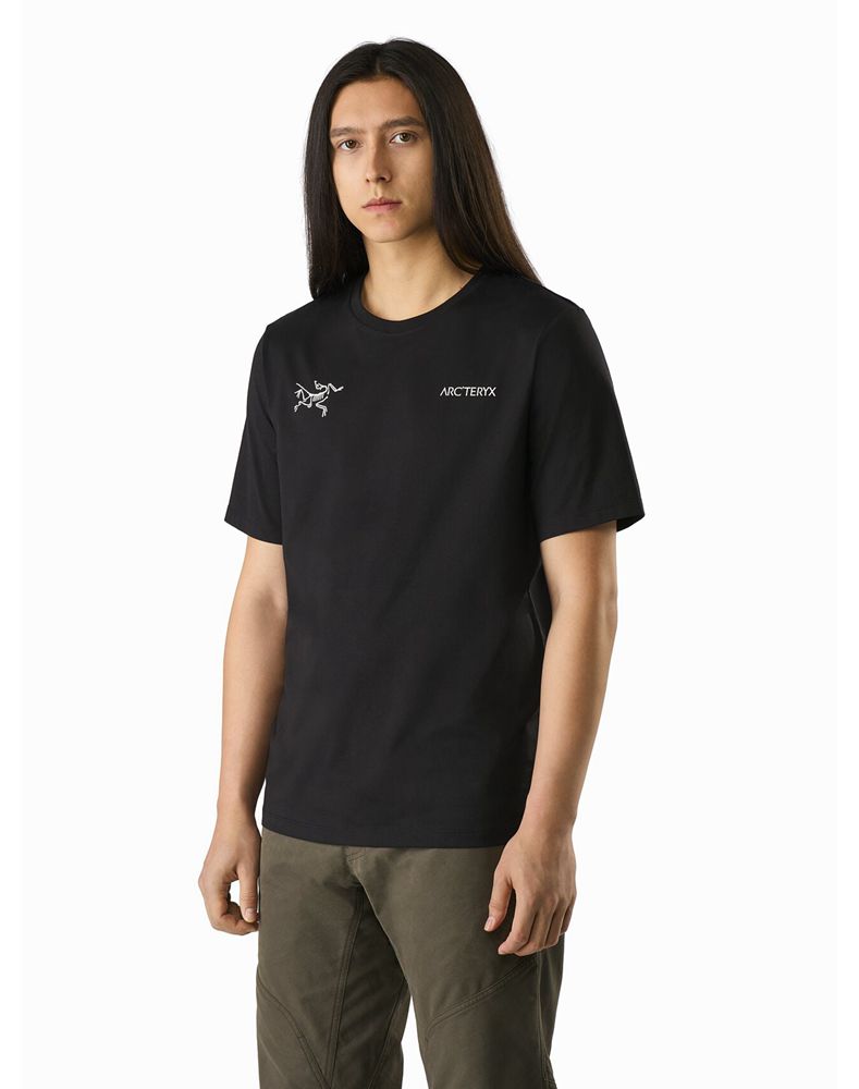 Arc'teryx Split T-Shirt Mens - Black