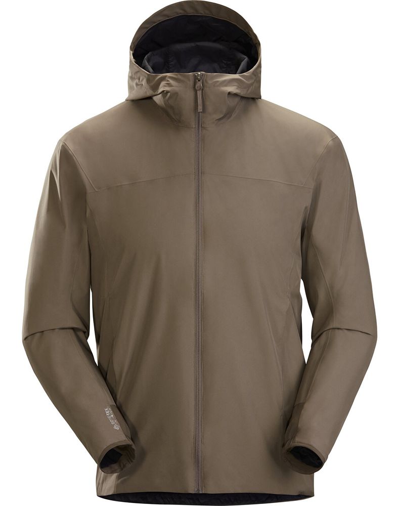 Arc'teryx Solano Hoody Jacket Mens - Brown