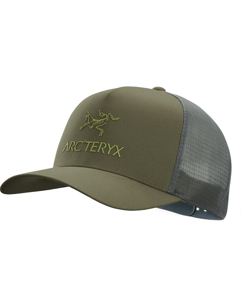 Arc'teryx Logo Trucker Hat Mens - Green