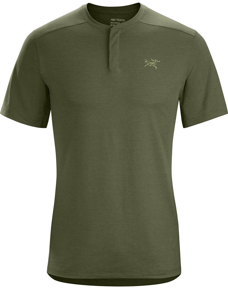 Arc'teryx Kadem Henley SS T-Shirt Mens - Green