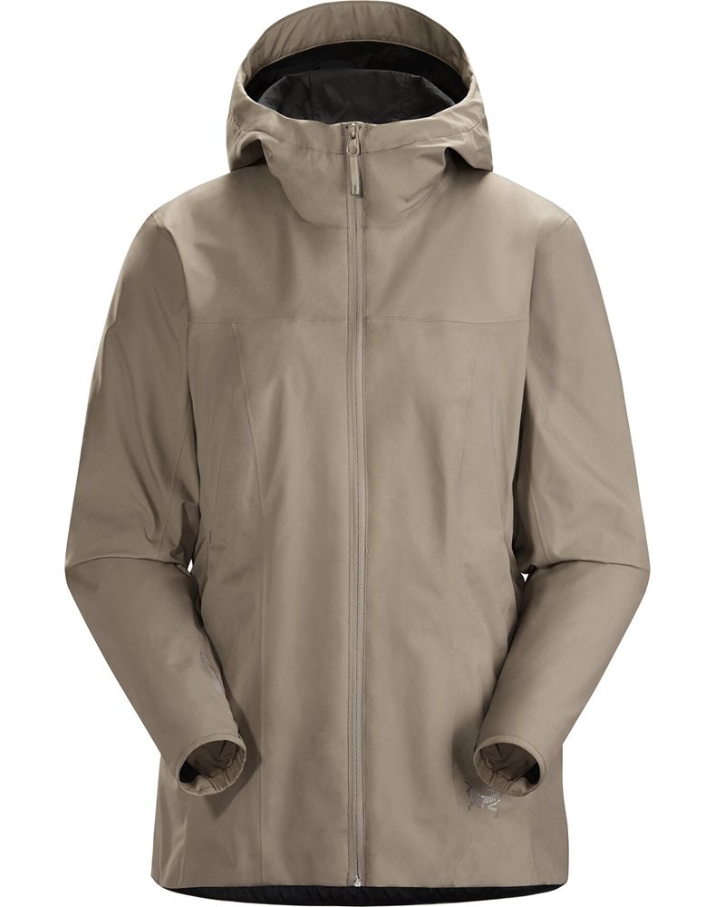 Arc'teryx Solano Hoody Jacket Womens - Beige