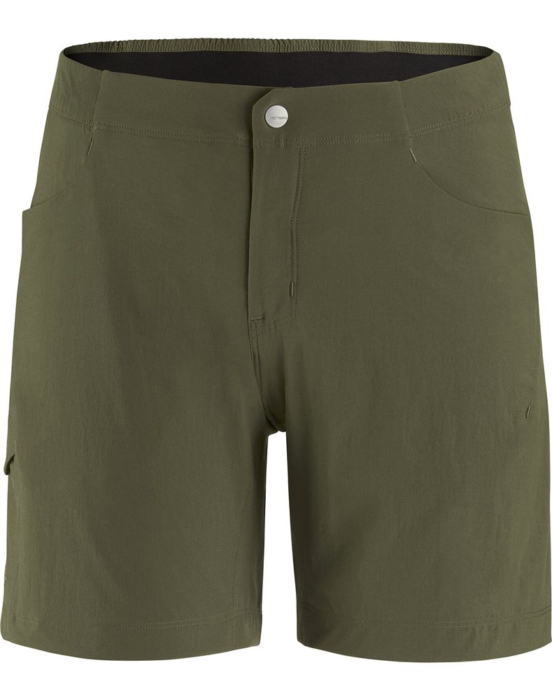 Arc'teryx Alroy 7 Shorts Womens - Green