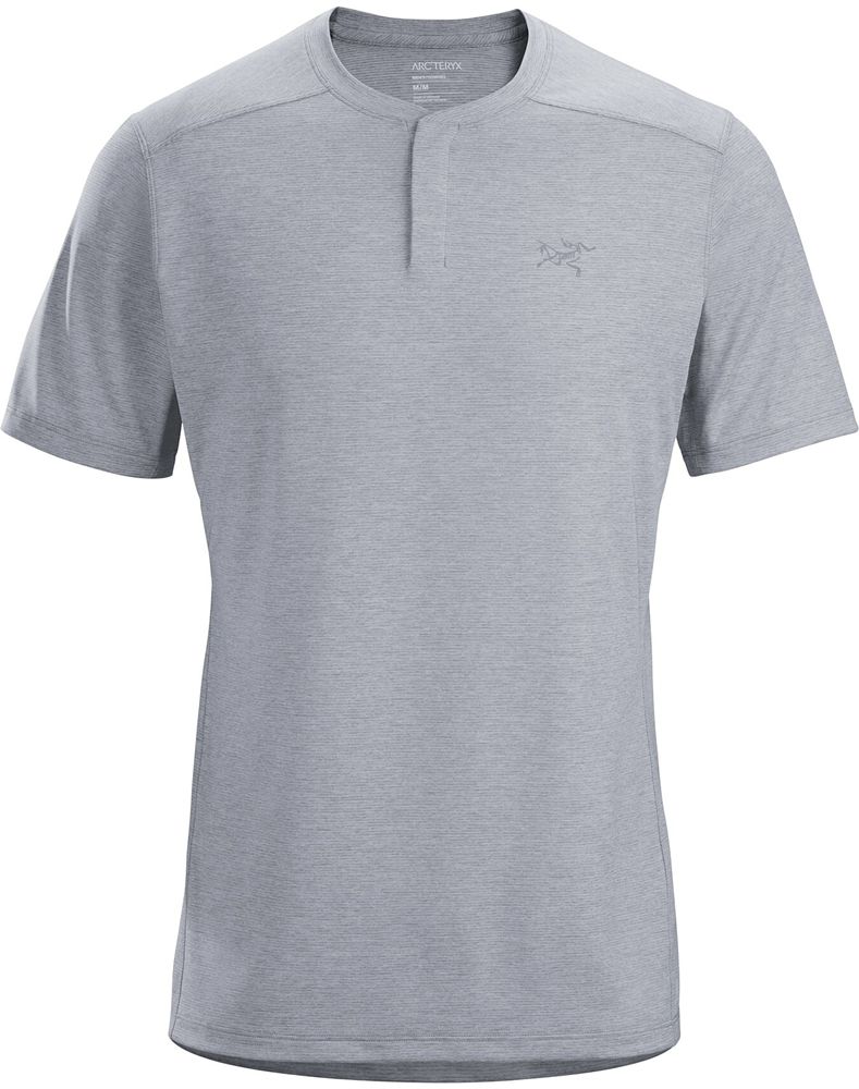 Arc'teryx Kadem Henley SS T-Shirt Mens - Grey