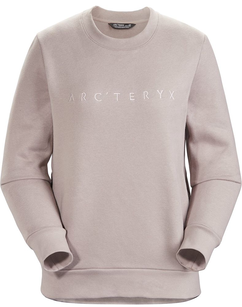 Arc'teryx Word Crew Neck Fleece Womens - Pink