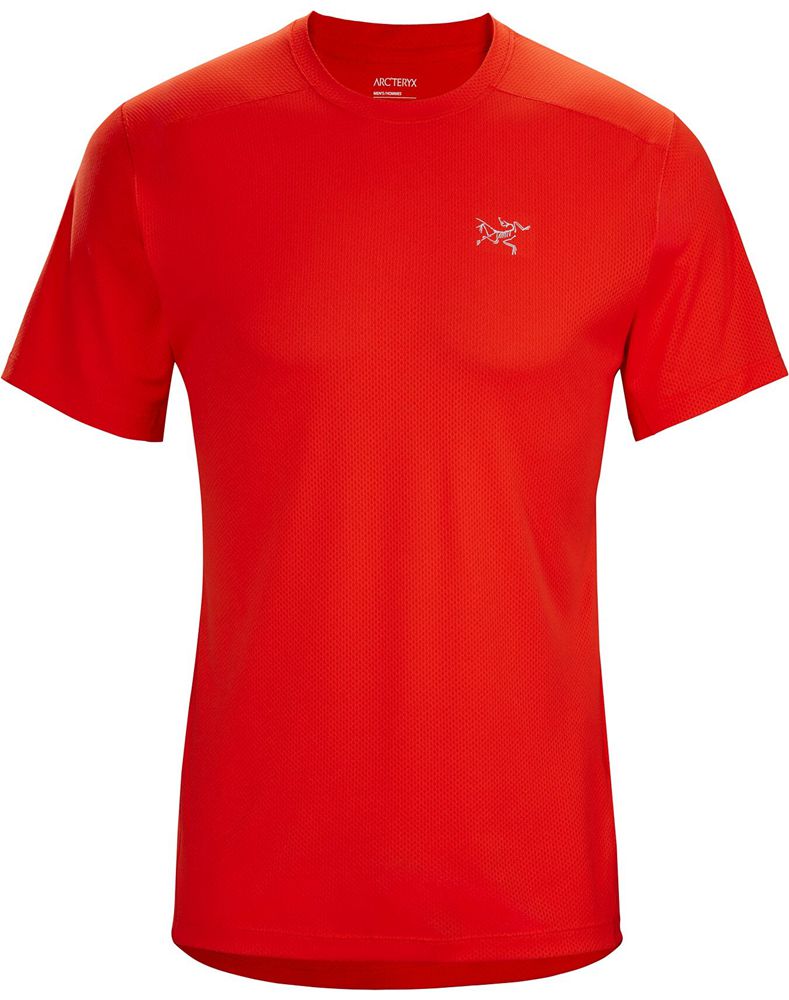 Arc'teryx Velox Crew SS T-Shirt Mens - Red