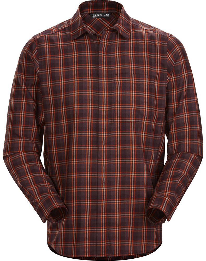 Arc'teryx Bernal LS Shirt Mens - Red