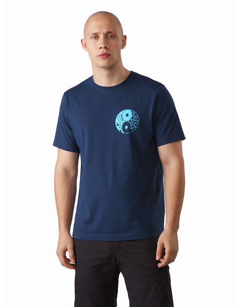 Arc'teryx Balanced T-Shirt Mens - Blue