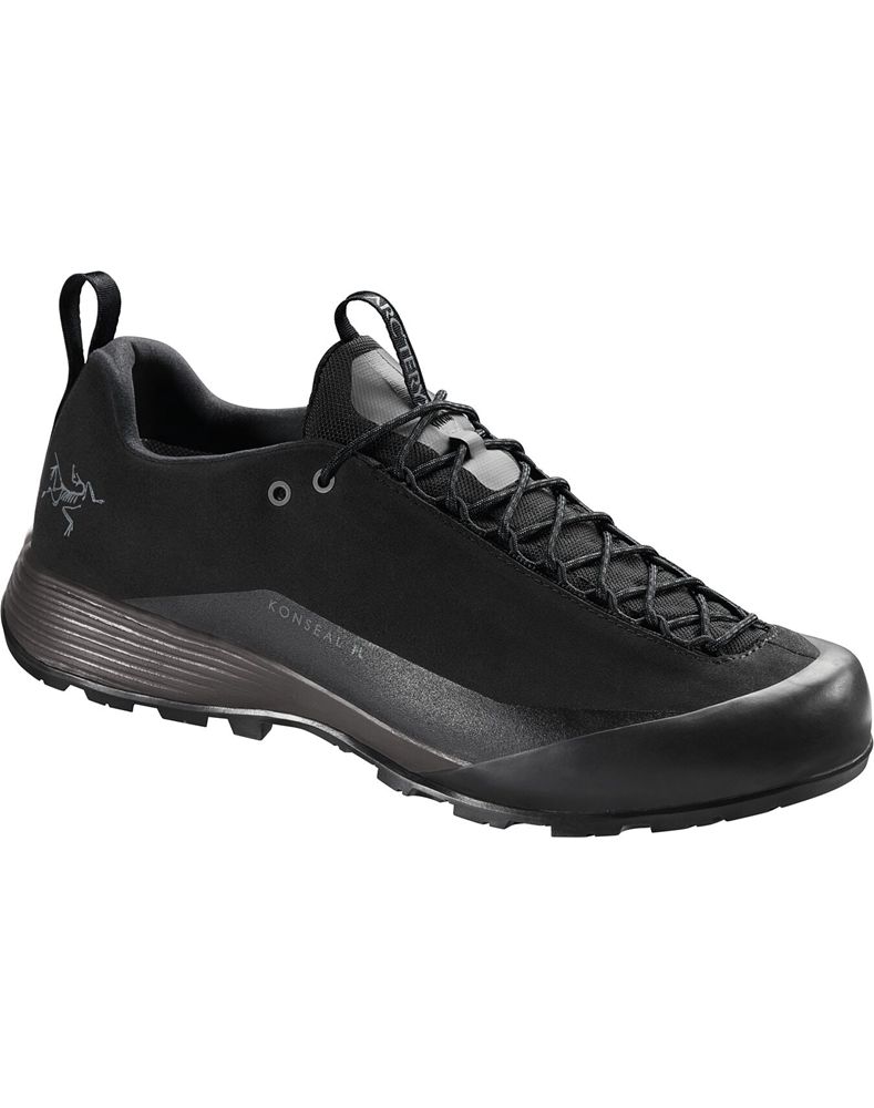Arc'teryx Konseal FL 2 Leather GTX Approach Shoes Mens - Black
