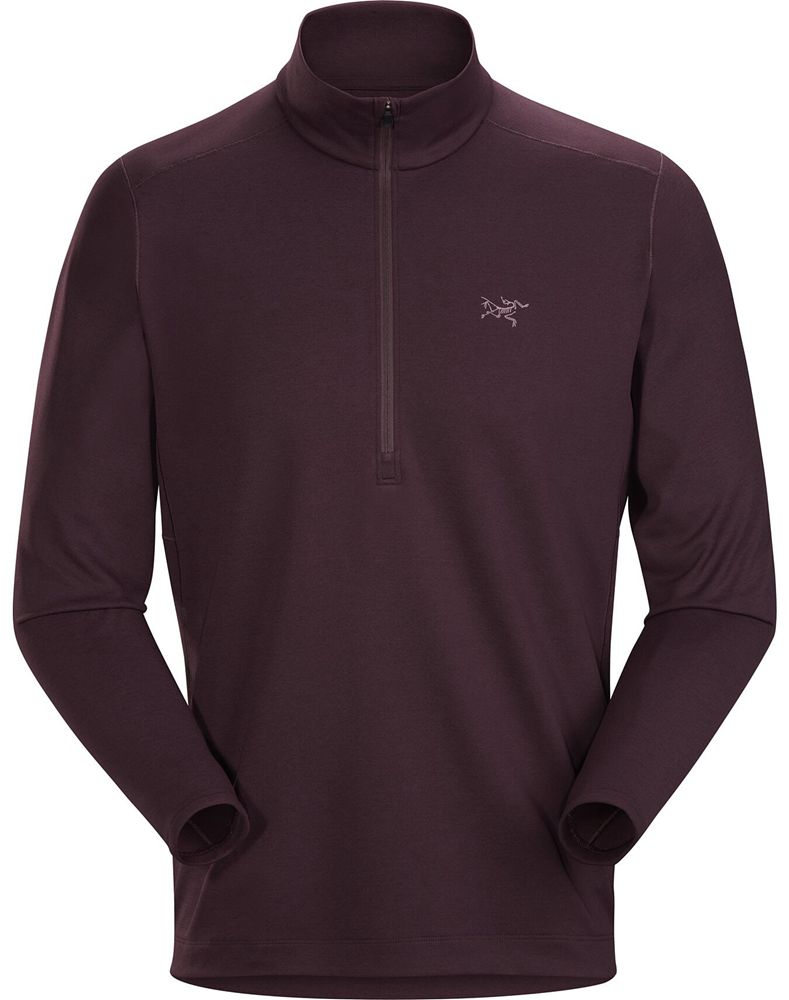 Arc'teryx Motus AR Zip Neck LS Fleece Mens - Purple