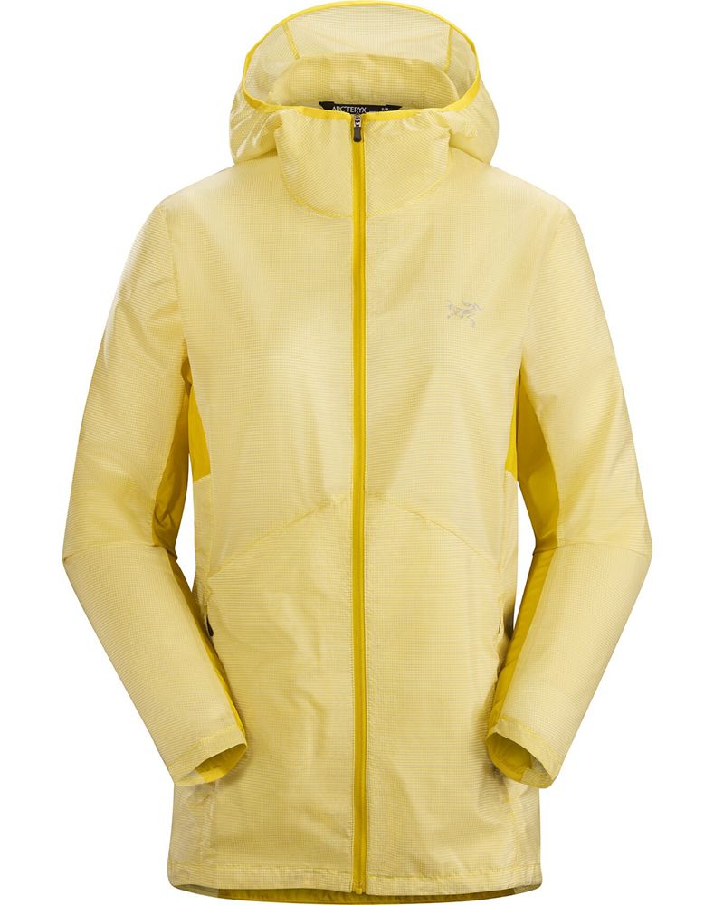 Arc'teryx Cita SL Hoody Jacket Womens - Yellow