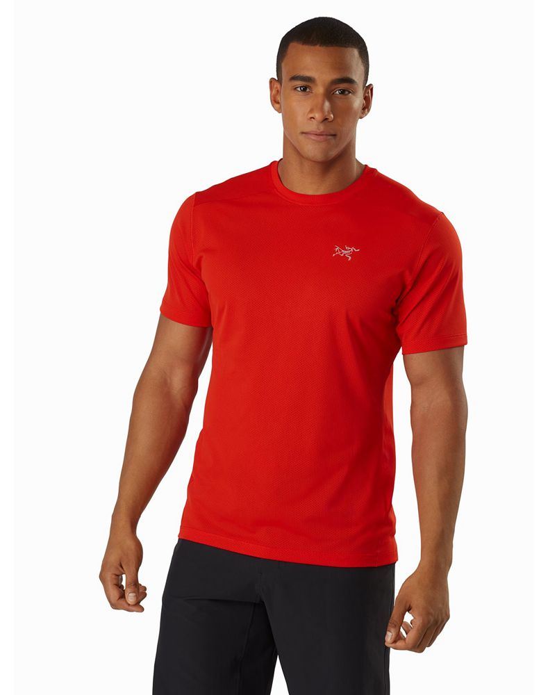 Arc'teryx Velox Crew SS T-Shirt Mens - Red