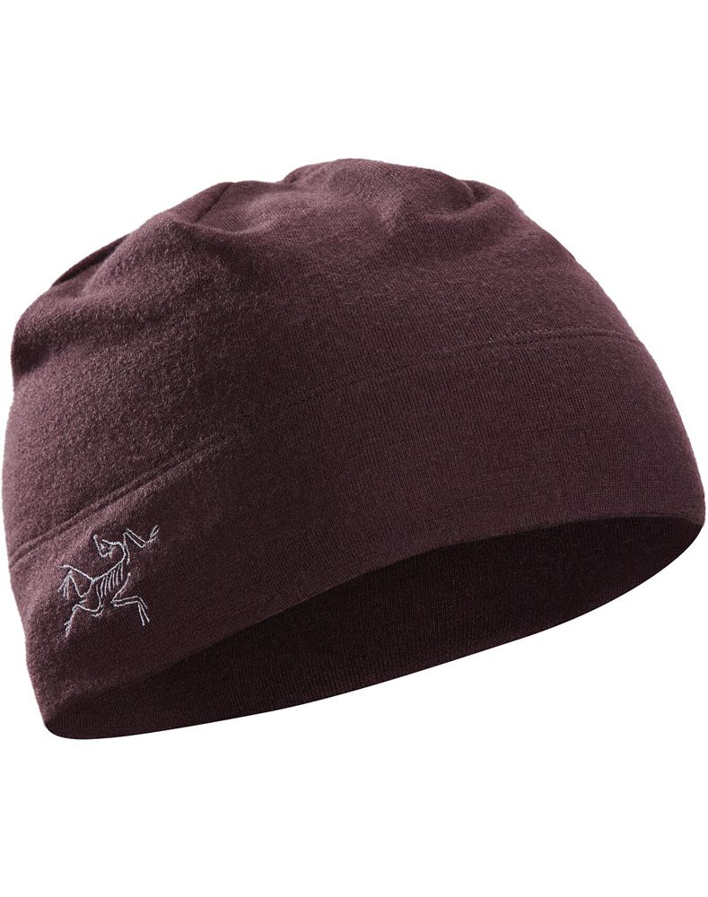 Arc'teryx Rho LTW Beanie Mens - Purple