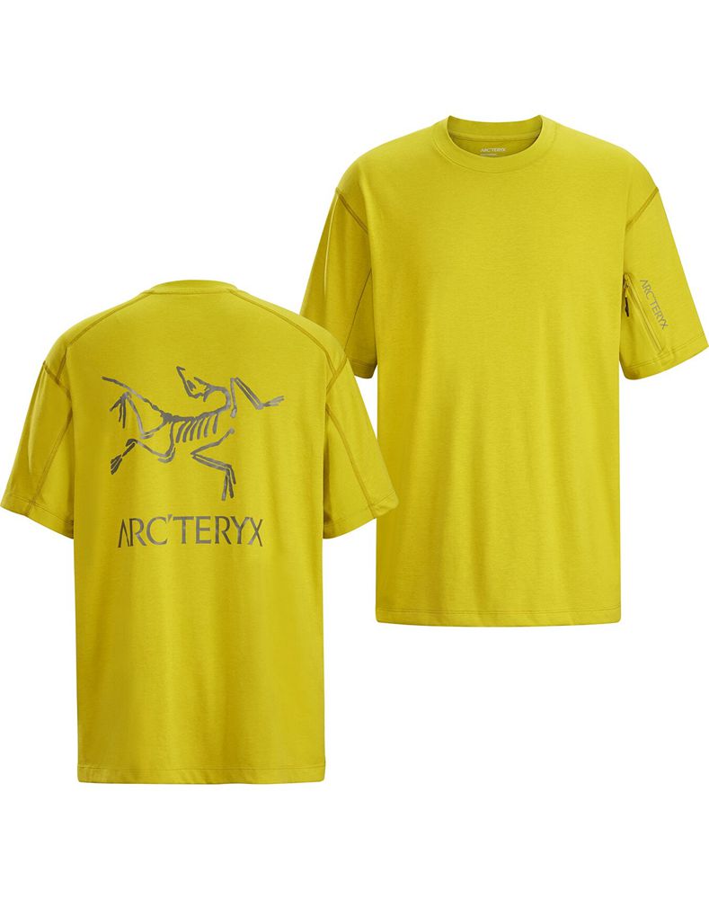 Arc'teryx Copal Bird T-Shirt Mens - Yellow
