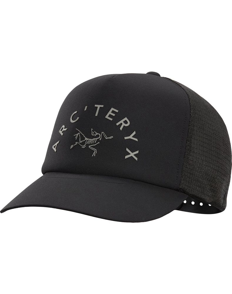 Arc'teryx Curved Brim Trucker Hat Womens - Black