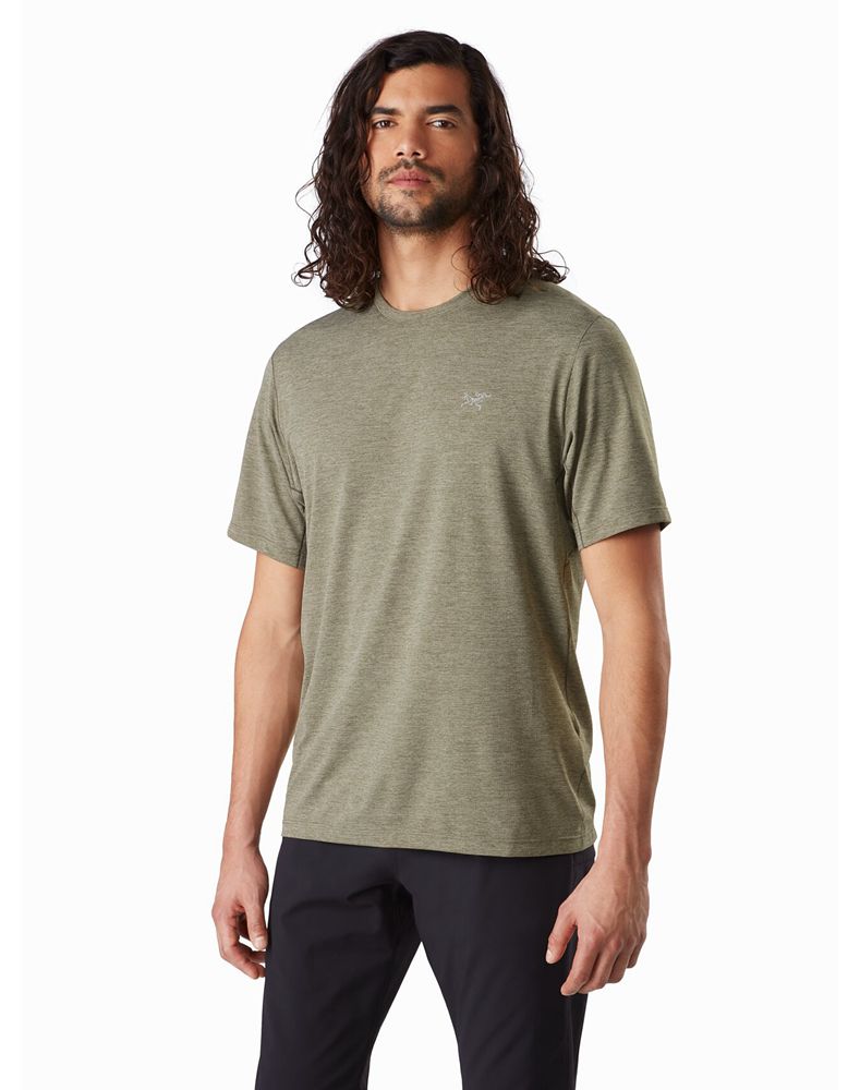 Arc'teryx Cormac Crew SS T-Shirt Mens - Beige