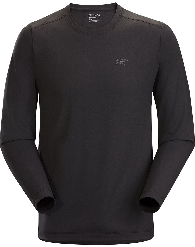 Arc'teryx Remige LS T-Shirt Mens - Black